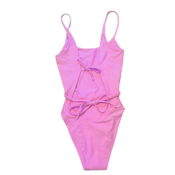 Free People Mare Perpetua The Essential One Piece Light Purple Swimsuit Large - Picture 6 of 9